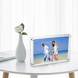 AMEITECH Acrylic Photo Frames,3.5x5'' Double Sided