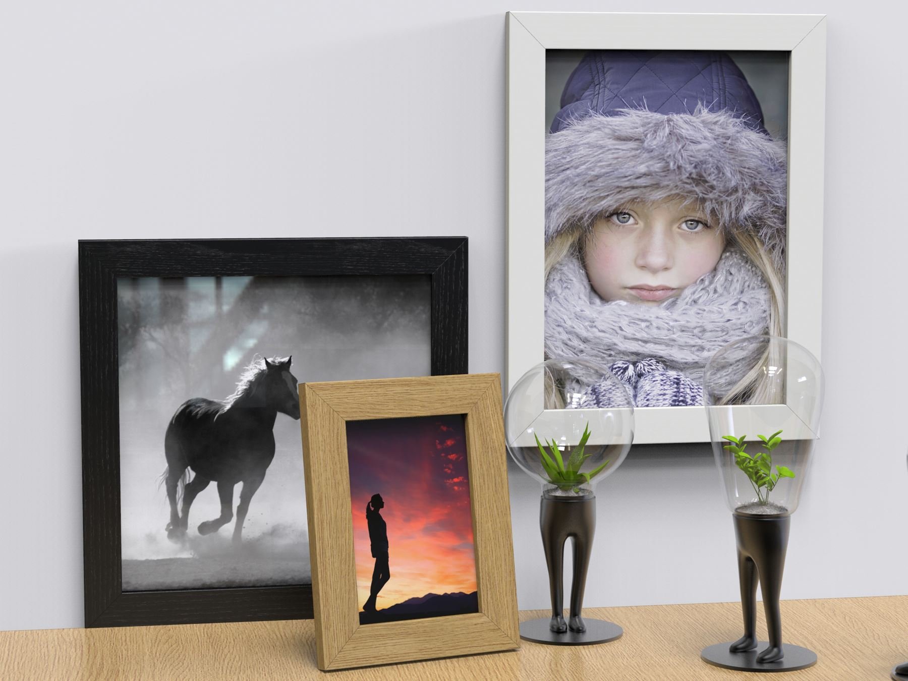 P4U Oak A3 (29.7 x 42 cm) Certificate Poster Photo Frame Hang in Portrait or Landscape UK Made