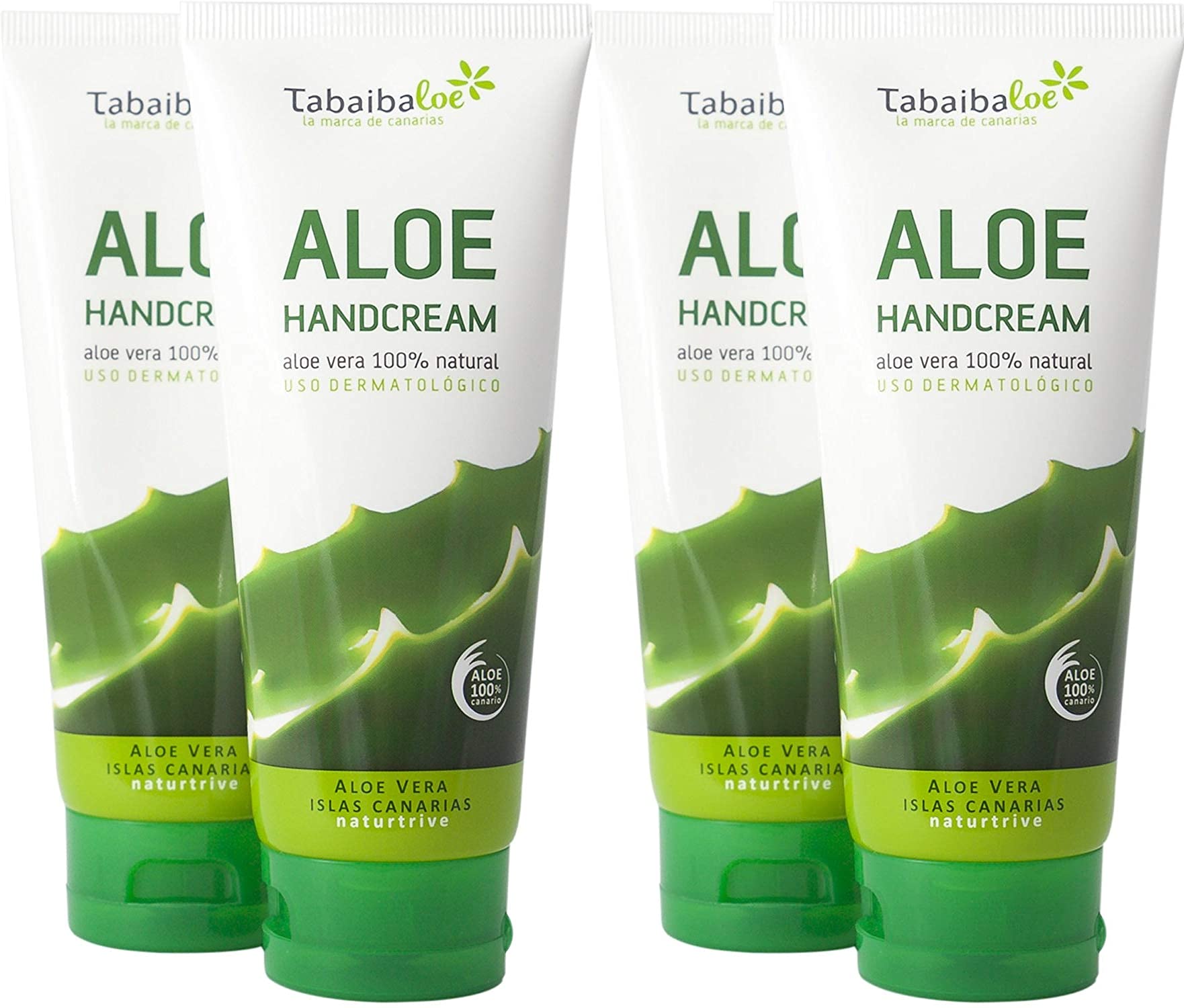Tabaibaloe Aloe Vera Hand Cream 100 ml Pack of 4 Units