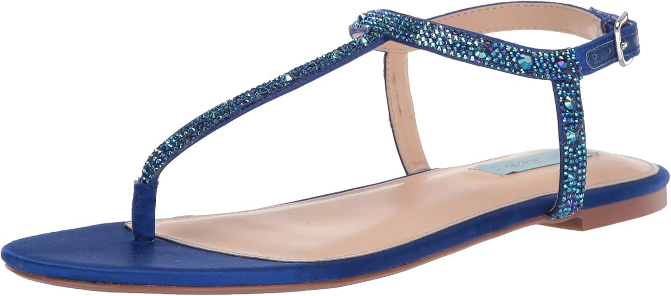 bright blue sandals womens