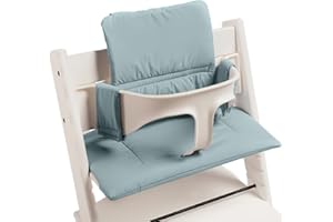 SA ACCESSORIES Cushion Compatible with Stokke Tripp Trapp - Waterproof Soft Seat Cushion for Infants, Babies & Toddlers - High Chair Accessories, Easy to Install, Easy to Clean - Mint