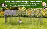 FEFE Rabbit Run Playpen Rectangular 5 ft 10 in Long 2 ft 5 in Wide view 2