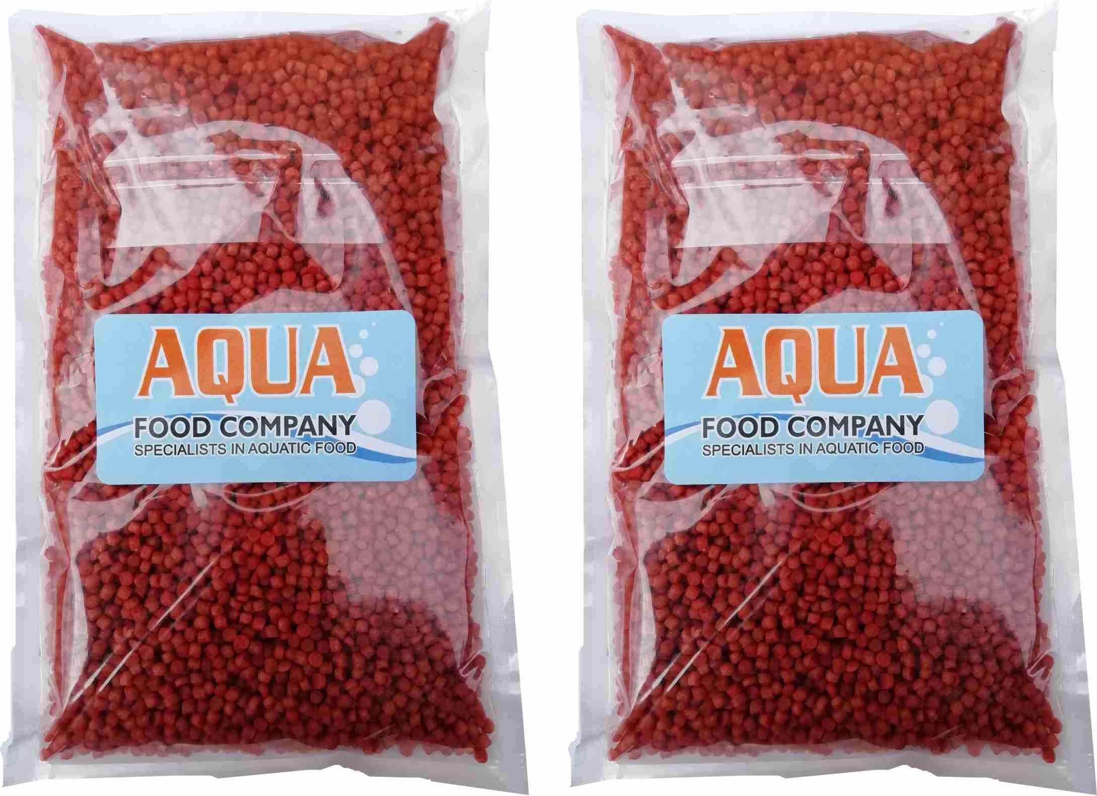 BUY 1 PACK GET 1 FREE Bulk Packs Of Aqua Food Company High Growth Floating Shrimp Pond Pellets For All Pond Fish & Koi Carp