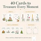 Tiny Trees Baby Milestone Gift Set Premium Keepsake Box view 3