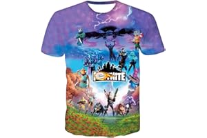 Youth Creative T Shirt Game Characters 3D Printing Tee Shirts Fashion Short Sleeve Unisex Casual Streetwear