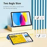 ProCase iPad Case A16 A3354 A3355 A3356 and iPad 10th Gen 2022 Blue view 4