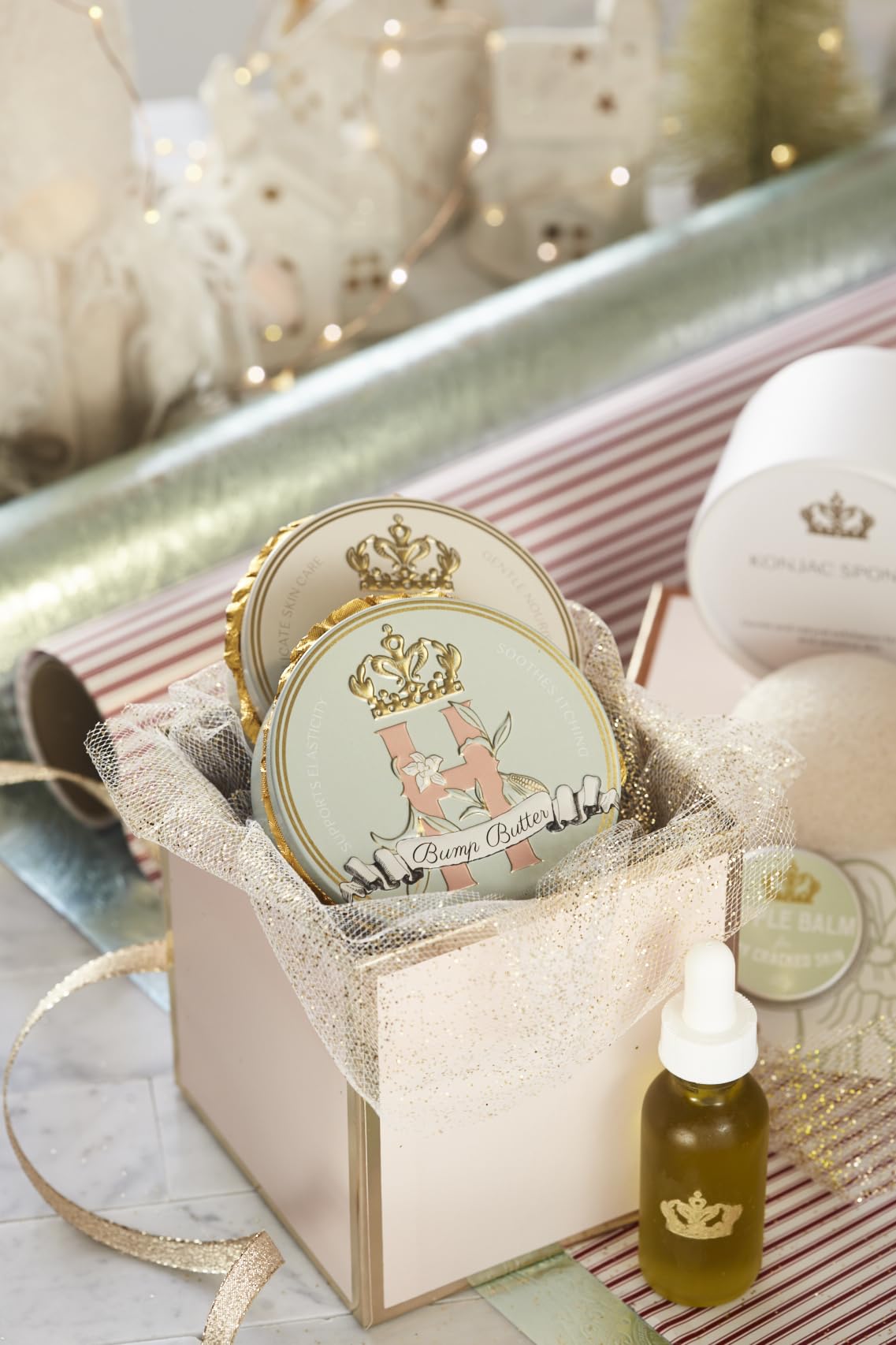 Royal Heir Bump Butter: 100% Natural Whipped Cocoa Butter Formula for Growing Baby Bumps - Soothing & Nourishing with Neroli & Frankincense - 3.4 Fl Oz/100 ML