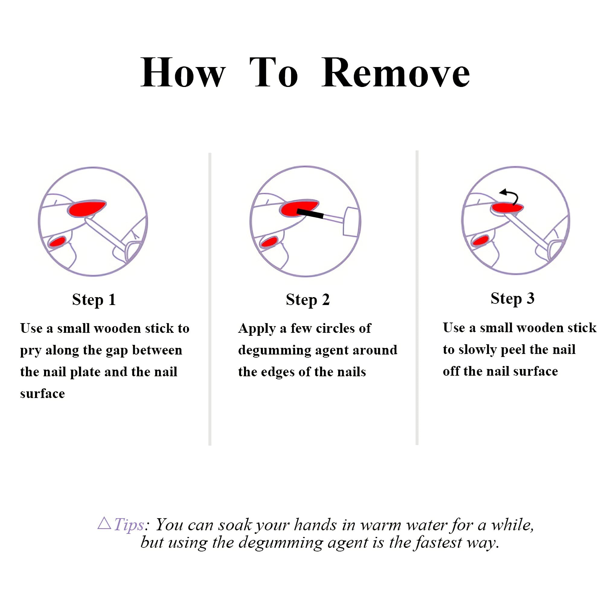 MERVF Long Square Press on Nails Blue French Tip Fake Nails Press ons with 3D Flower Design Glue on Nails Squoval Pearls Acrylic Nails Spring Glossy 24pcs False Nails - Image 6