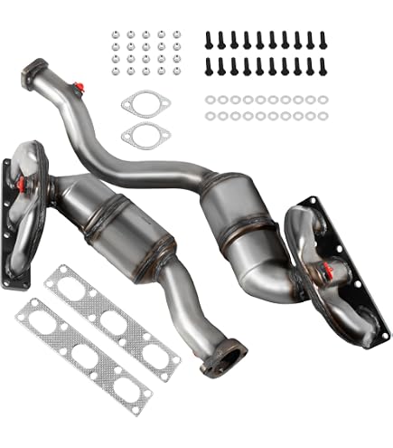 Front Left & Right Exhaust Manifold Catalytic Converter Set – Fits BMW (810BMWX6), EPA-Certified