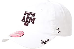 ZHATS NCAA Womens Adjustable Scholarship Hat Icon White