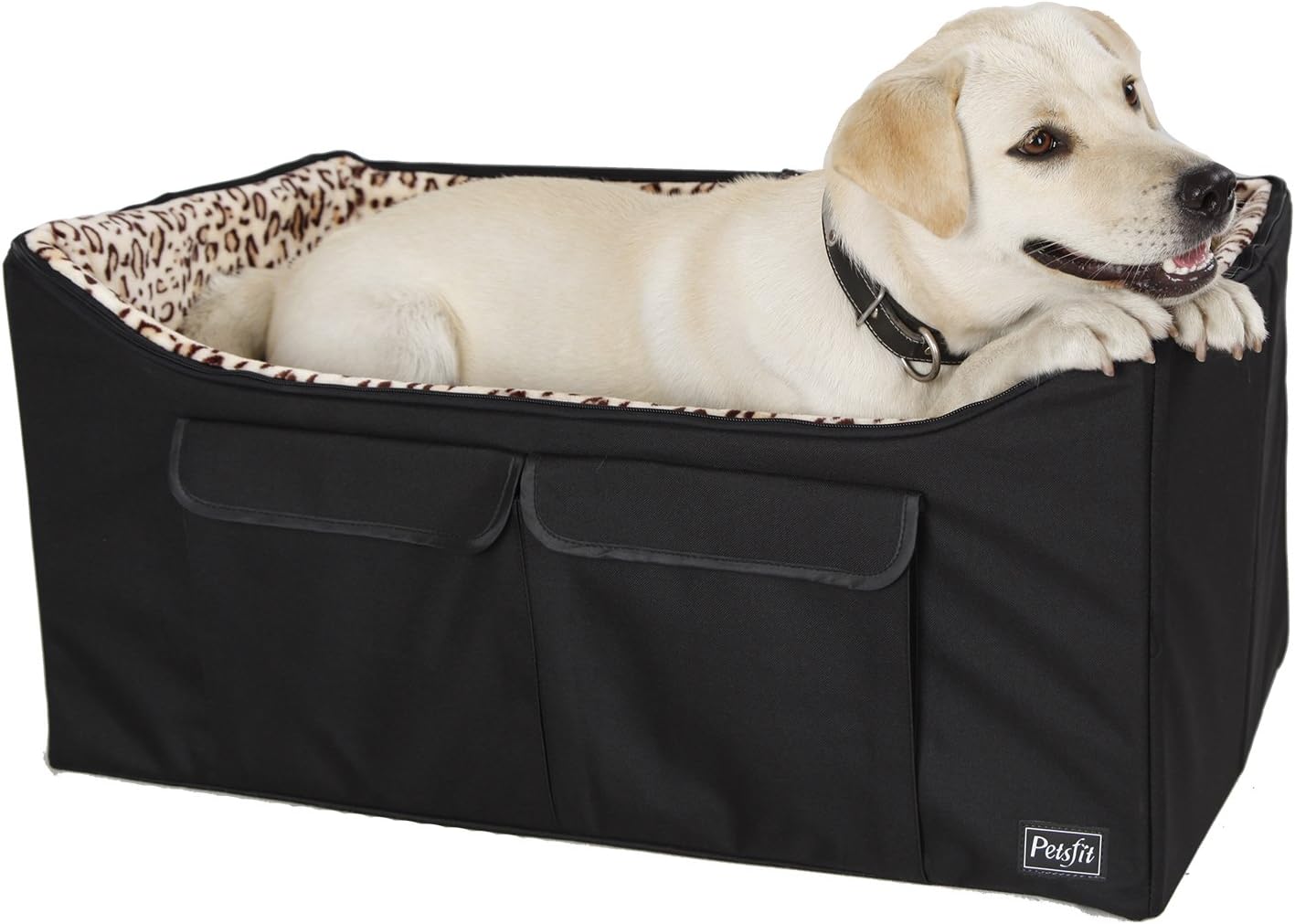 Petsfit Booster Seat,Car Seat For Small Dogs and Cats,with Big Pocket