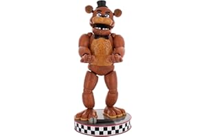 Cableguys Five Nights at Freddy's: Freddy Controller Holder & Phone Stand - Gaming Setup Accessories for Desk and Game Room, 