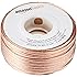 AmazonBasics 16-Gauge Speaker Wire Cable - 100 Feet, 4-Pack