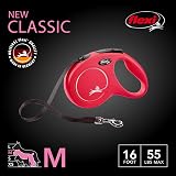 Flexi New Classic Retractable Dog Leash 16 ft Red Medium CL2MT5.250.R view 2