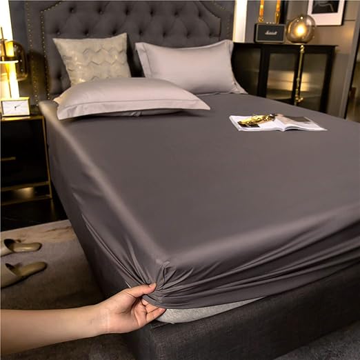 Fitted Sheet Double Bed Sheets 100 Polyester Cotton Blend Soft