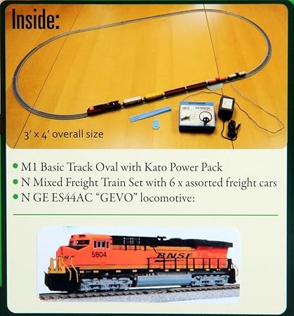 n scale train sets amazon