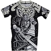 Hardcore Training Kids Rash Guard Compression Base Layer Tights No Gi BJJ Fitness Workout Running