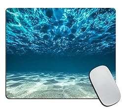 Mouse Pad, Underwater Ocean Mouse Pad, Washable