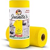 Juanitas, un paper towels, Reusable Towel, Reusable Washable rolls, Cloth Paper Towels, from cellulose, ultra-absorbent, dishcloths, kitchen, bathroom, car, multiuse