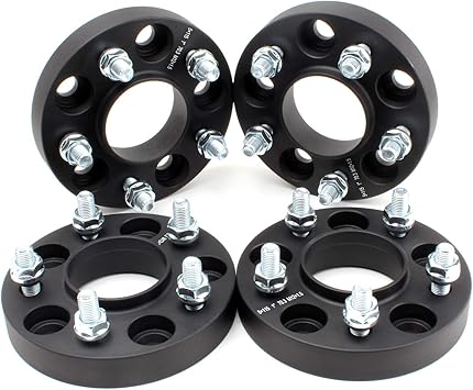 Amazon Com Zy Wheel 5x115 5x4 53 Wheel Spacers Compatible For Chevrolet Equinox 2005 2009 2018 2020 Malibu 1997 2003 2016 2020 Buick Cascada 2016 2019 Lacrosse 17 19 With M12x1 5 Studs 70 3 Mm Bore 1 Inch 4pcs Automotive