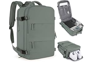 COOFAY Travel Backpack For Women Men Airline Approved Carry On Backpack Flight Approved Waterproof Sports Luggage Backpack Casual Daypack Small Hiking Backpacks