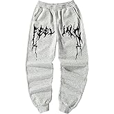 COZYEASE Boy's Graphic Print Elastic Waist Sweatpants Slant Pocket Tapered Jogger Pants