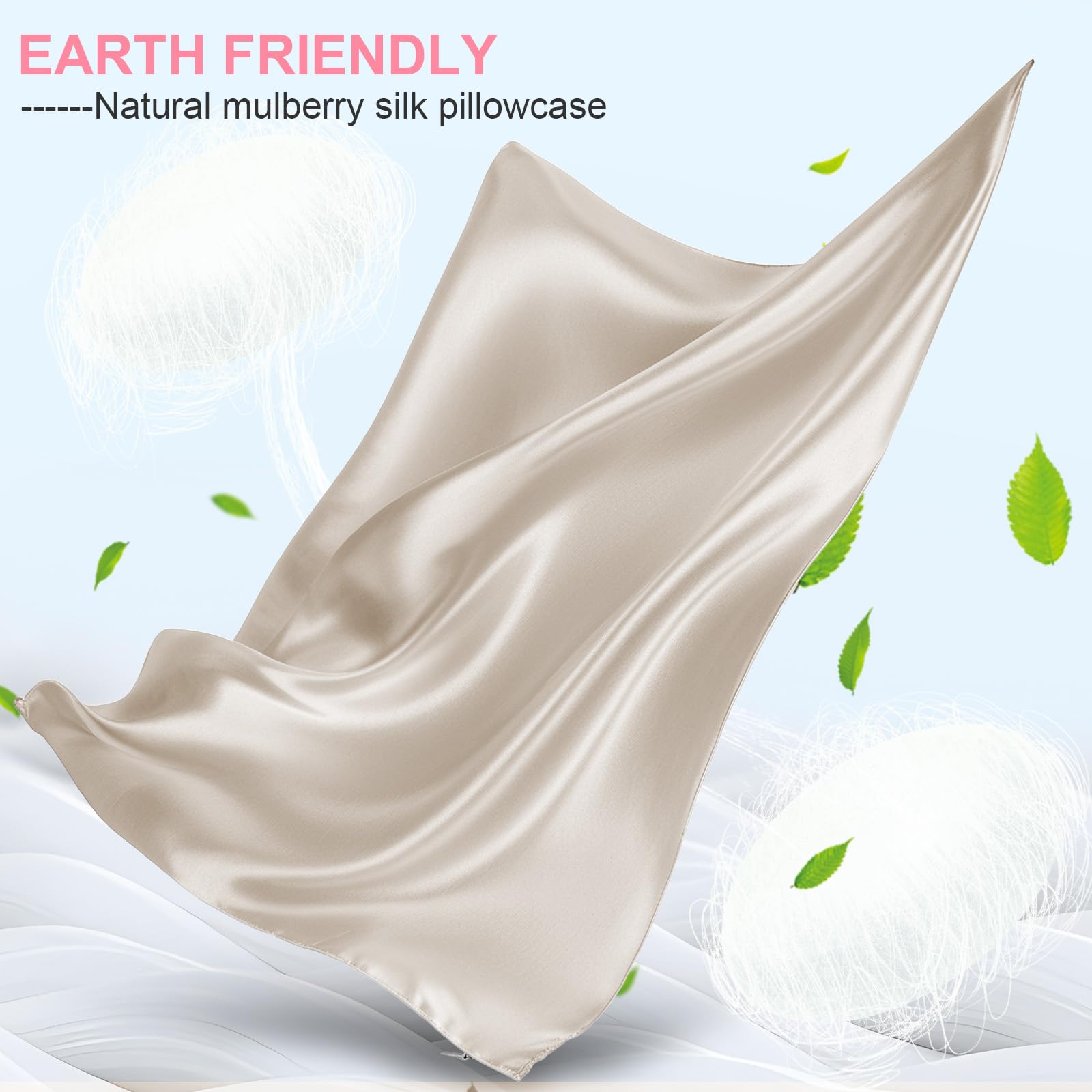 Mulberry Silk Pillow Cases Standard Size with