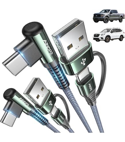 4 In 1 USB Charging Cable, 240w 4-in-1 USB C Cable, 4 In 1 USB 240w Cable, Multi Charger Cable With Breathing Light, 5a Multi Fast Charging & Data Sync Silicone Compatible (Purple - View #9