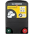 AC10 Electric Fence, 2-Mile/ 8 Acres Electric Fence Charger for Preventing to Prevent Bears, Raccoons, Skunks Intruding, Electric Fence Energizer Output Voltage 5000 v 0.12 Joule