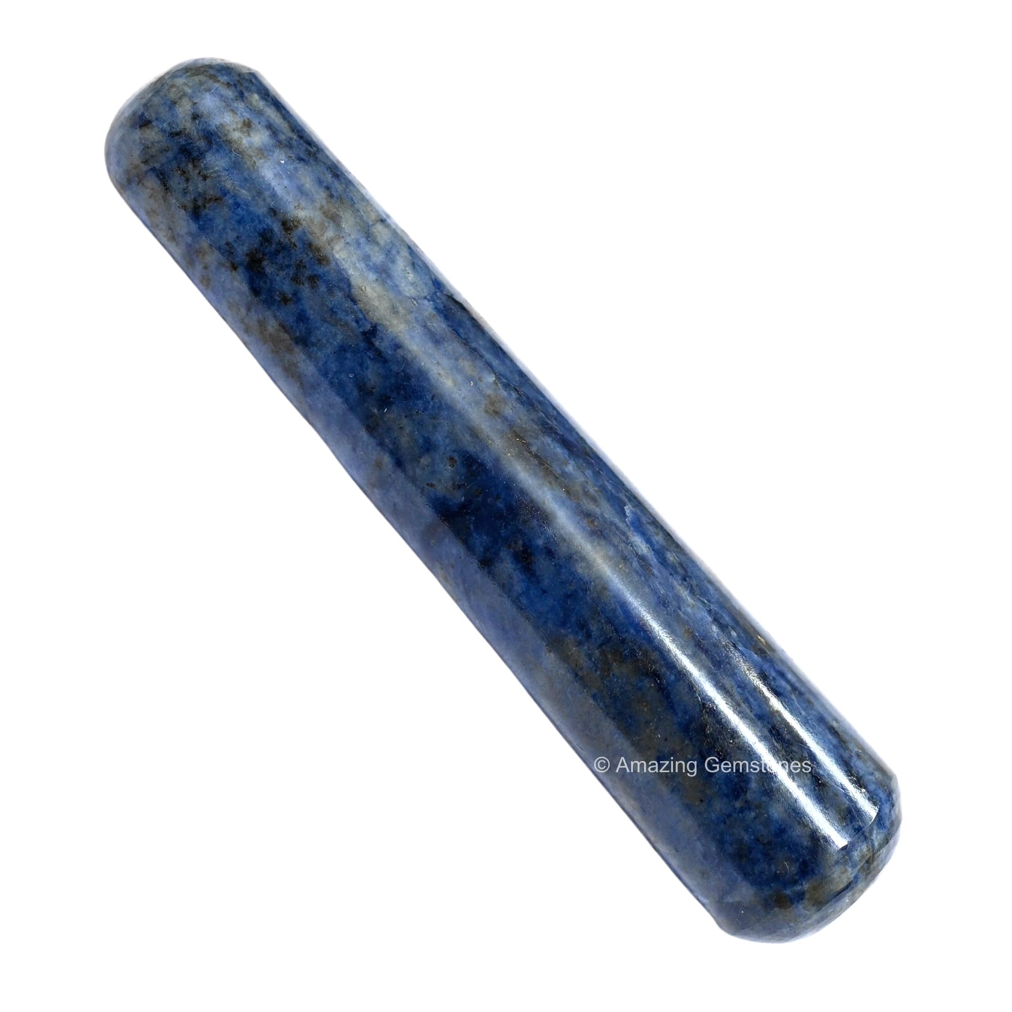 Amazing Gemstone Sodalite Crystal Wand Massage