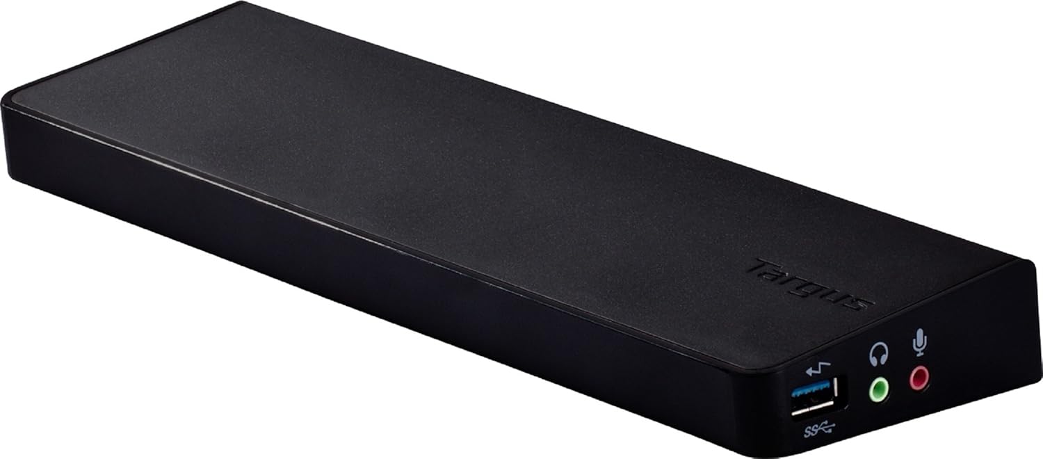 Targus ACP70USZ Universal USB 3.0 Docking Station with Dual HD Video