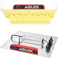 AGLEX K2000 LED Grow Light, Full Spectrum Grow Light with UV IR, LED Plant Grow Lights for Seeding Starting Veg Flower Hangin