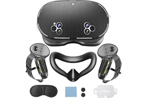 ETAVR 7 in 1 Silicone Cover Set for Oculus Meta Quest 3S Accessories, VR Protector Face Cover, Controller Grips Cover, Silico