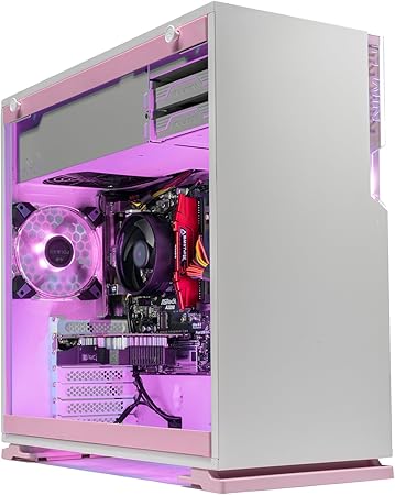 Limited Pink Edition Skytech Venus Desktop Gaming Computer Pc Ryzen 3 1200 Gtx 1050 Ti 4gb