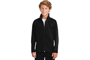 SPORT-TEK YOUTH TRICOT TRACK JACKET F20