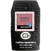 Maple Flavored Decaf Coffee, Medium Roast by Coffee Beanery | 12oz, 100% Specialty Arabica Whole Bean Gourmet Coffee