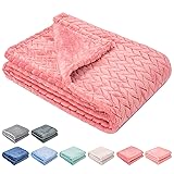 Fuzzy Baby Blanket or Throw Blanket for Girl or