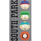 Northwest South Park Core Four Friends Microfiber Beach Towel, Quick-Dry, Soft & Absorbent Lightweight Travel Essentials for Pool or Bath, 30x60 inches