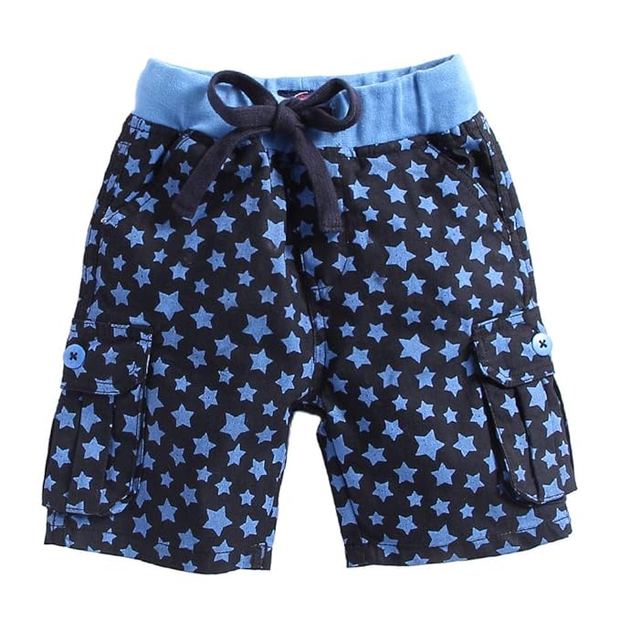 navy baby shorts