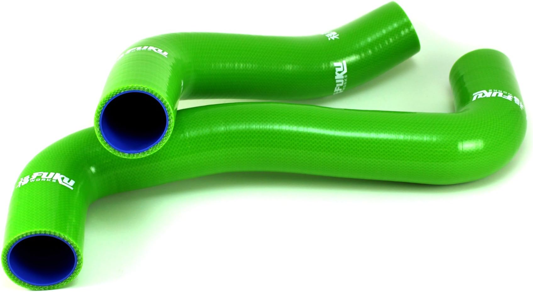 Fuku Works Green Silicone Radiator Hose Kit fits on 2008-2011 Subaru Impreza WRX STI