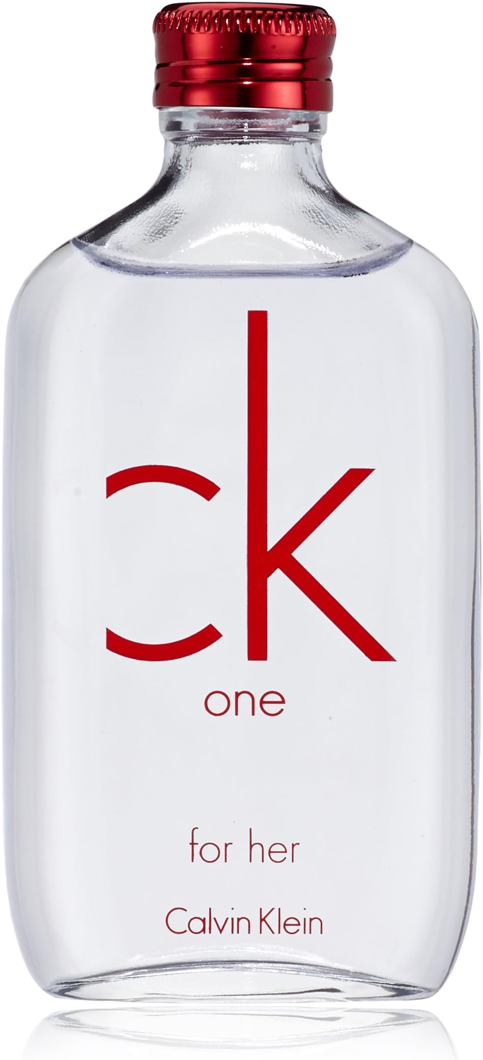 CK One Red for Her by Calvin Klein Eau de Toilette Spray 100ml