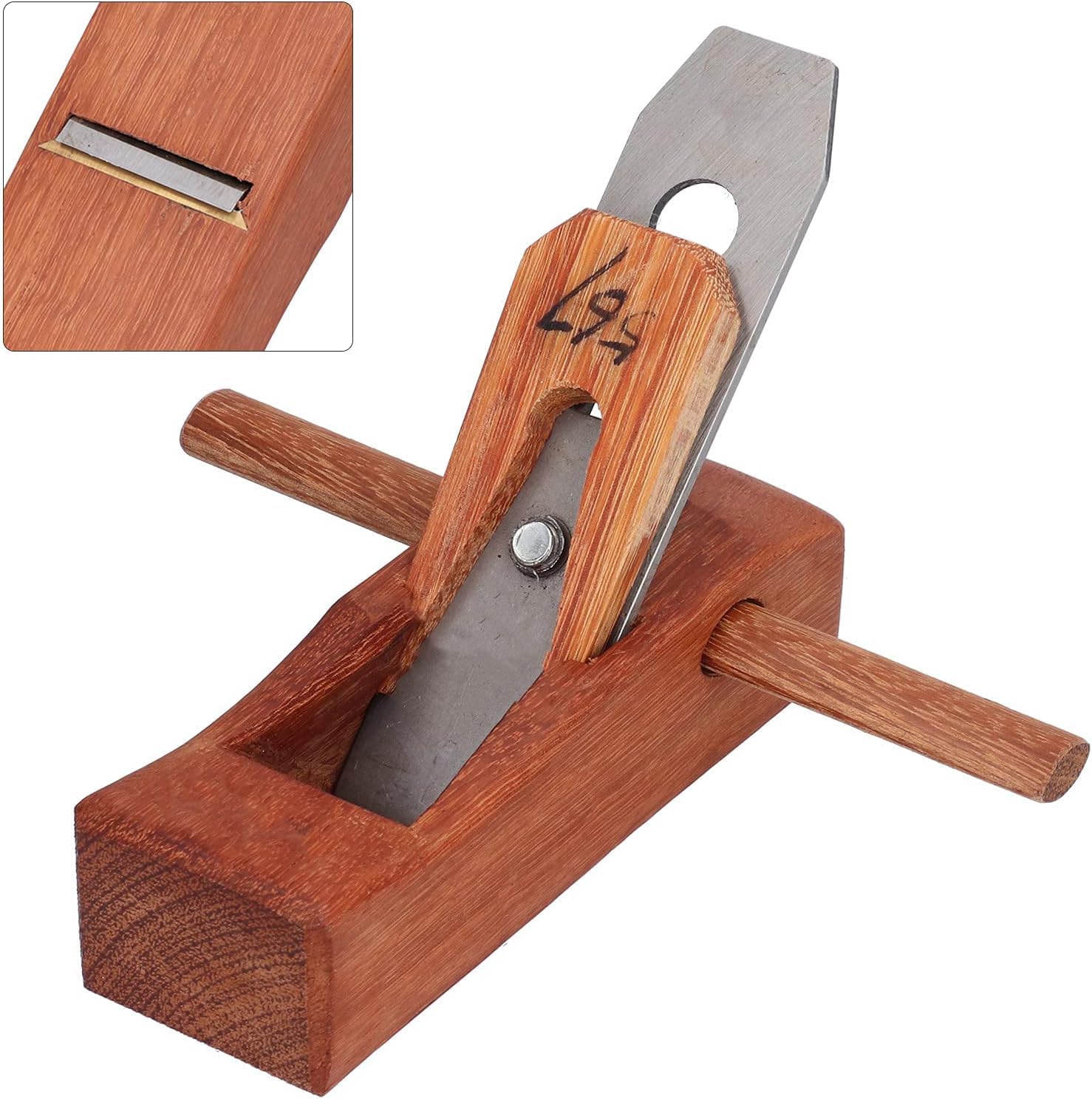 Woodworking Plane Hand Wood Block Wooden Carpenter Woodcraft Tool for Wood Planing Trimming(180)
