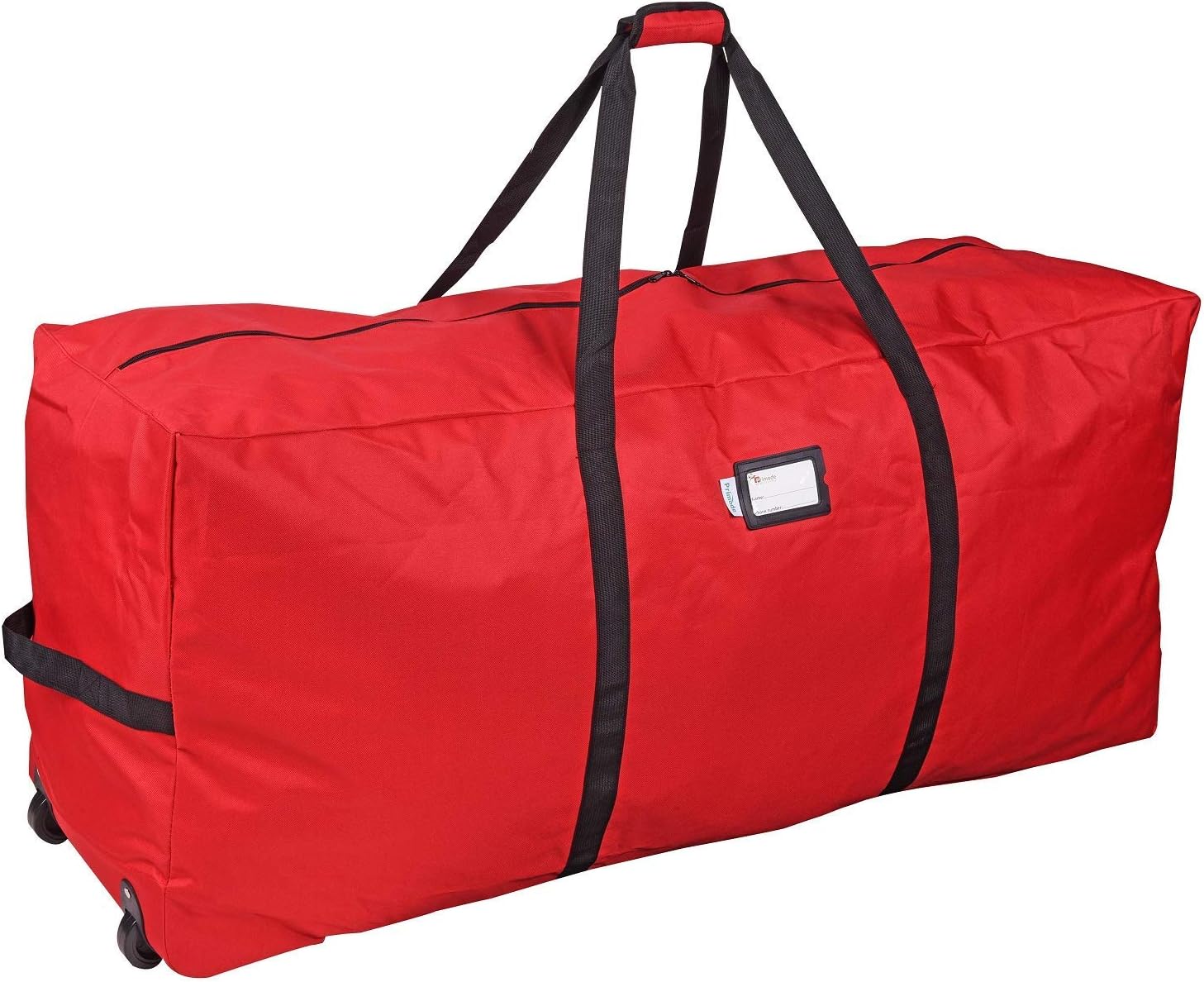 Holiday Décor Storage - Primode Christmas Rolling Tree Storage Bag, Fits Up to 7.5 Ft. Tall Disassembled Holiday Trees, 22