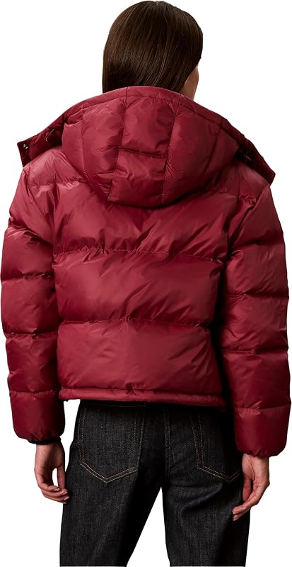 Donne Essential Mw Short Down Puffer LV047H500G Giacche, ROSSO (Rododendro), M