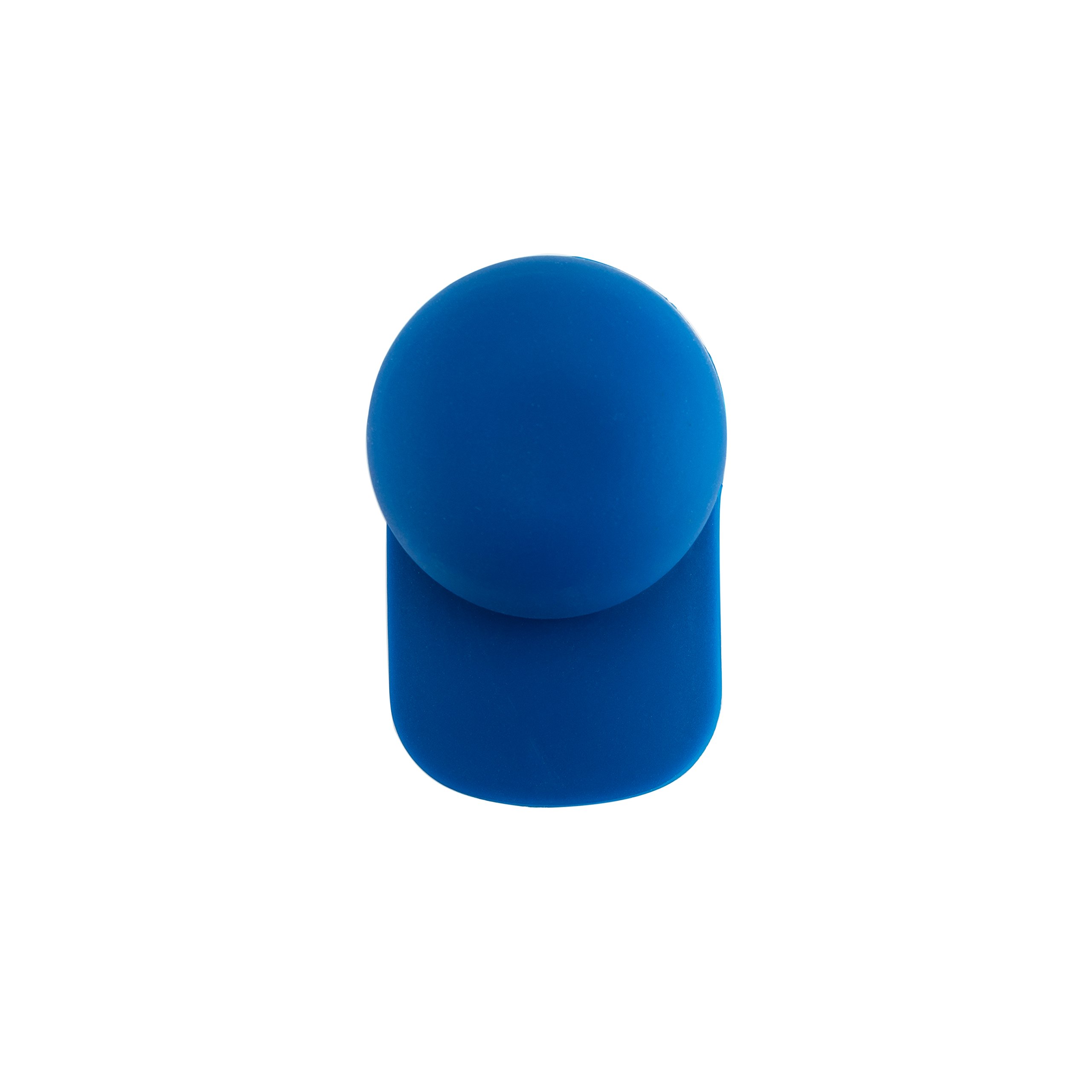 True 4232 TrueZoo Slugger Bottle Stopper, Blue, Silicone