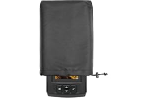 HDWGGD Fish Finder Cover Fit for Garmin,Lowrance,Humminbird 3"-4" Screen Models Fishfinder Sun Cover Compatible with Garmin Striker 4 Lowrance Eagle 4 Waterproof Depth Finder Covers for Fishing Graph（Black）