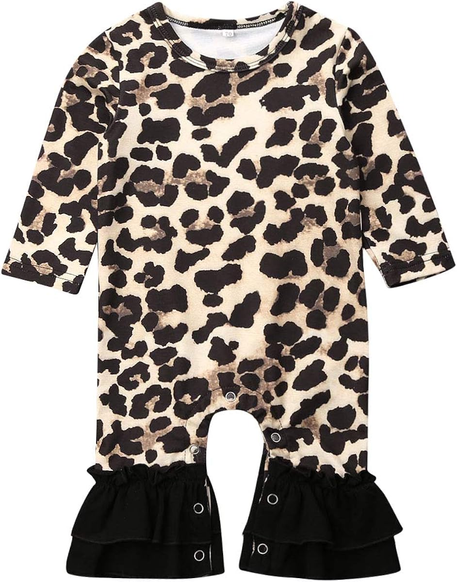 leopard jumpsuit baby