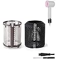 Kuflant Hair Dryer Inner Filter + Outer Filter Cage Replacement for Dyson HD01 HD03 HD08 Models, Black