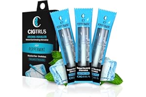 Smokeless Air Inhaler - Natural Smoking Alternative | Tobacco-Free, Nicotine-Free, & Non-Electric | Oral Fixation Relief - Qu