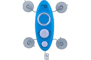 Zadro Water Resistant AM/FM Showerbug Shower Radio